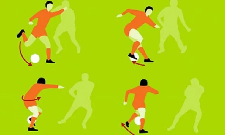 Phân Tích Chi Tiết Kỹ Thuật Qua Người Đỉnh Cao Trong Bóng Đá
